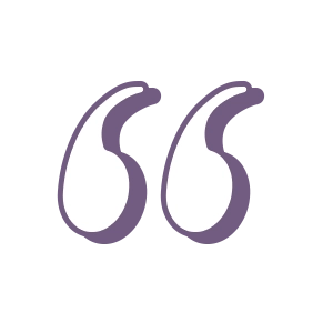 Quote Marks - purple Quote Marks - purple